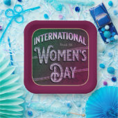 Internationale Vrouwendag Papier Bord (Feest)