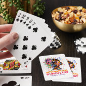 Internationale Vrouwendag Pokerkaarten (Insitu)