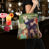 Internationale Vrouwendag Portret van de vrouw Gro Tote Bag