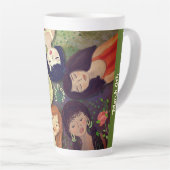 Internationale Vrouwendag Portretten van vrouwen Latte Mok (Rechterhoek)