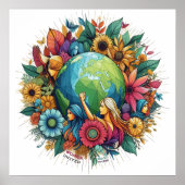 Internationale Vrouwendag Poster (Voorkant)