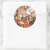 Internationale Vrouwendag Ronde Sticker (Tas)