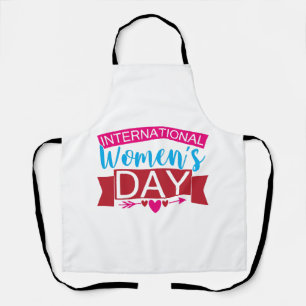 Internationale Vrouwendag Schort