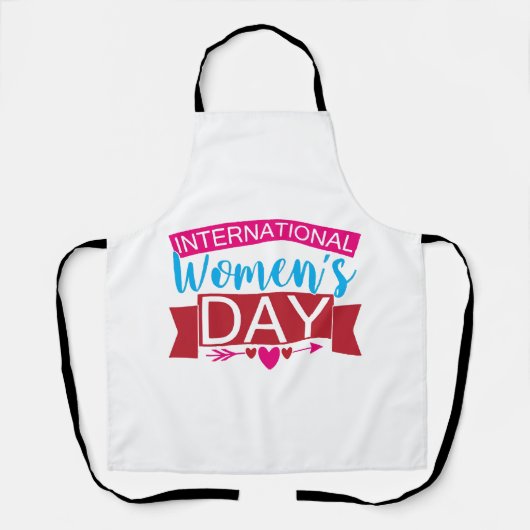 Internationale Vrouwendag Schort (Voorkant)