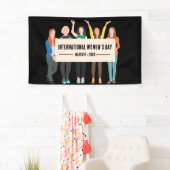 Internationale Vrouwendag Spandoek (Insitu)