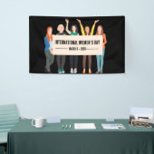 Internationale Vrouwendag Spandoek (Beurs)
