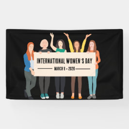 Internationale Vrouwendag Spandoek