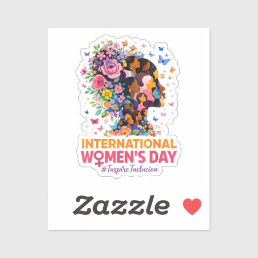 Internationale Vrouwendag Sticker (Vel)