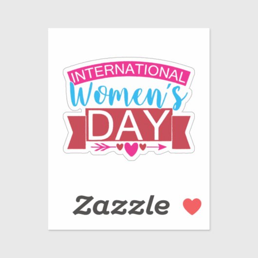 Internationale Vrouwendag Sticker (Vel)