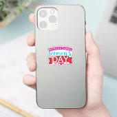Internationale Vrouwendag Sticker (Telefoon)