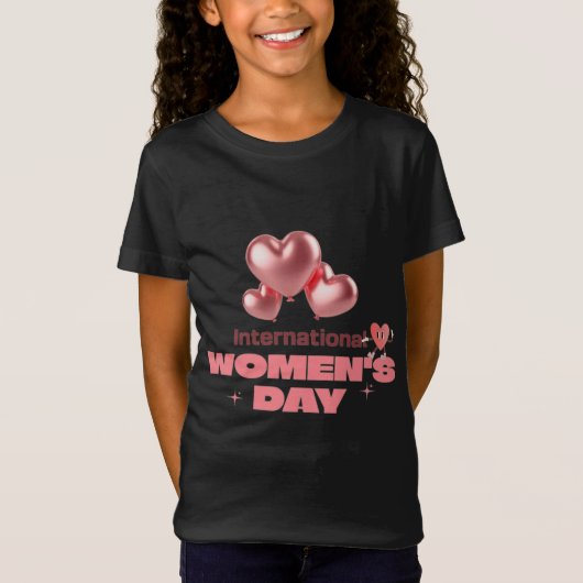 Internationale Vrouwendag T-shirt (Voorkant)