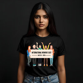 Internationale Vrouwendag T-shirt