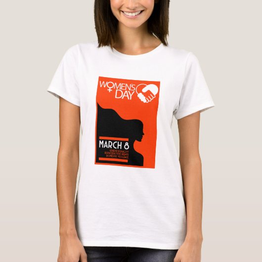 Internationale Vrouwendag T-shirt (Voorkant)