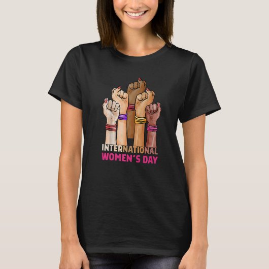 Internationale Vrouwendag T-shirt (Voorkant)