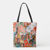 Internationale Vrouwendag Tote Bag (Achterkant)