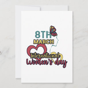 Internationale Vrouwendag van 8 maart Kaart