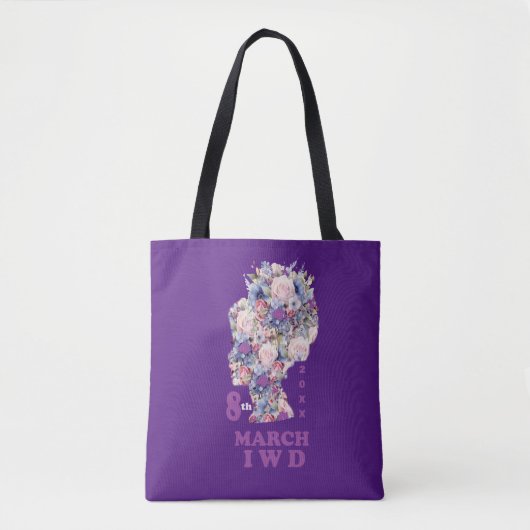 Internationale Vrouwendag: Vier feministe Tote Bag (Voorkant)