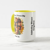 Internationale Vrouwendag - Vrouwen vieren Mok (Voorkant links)