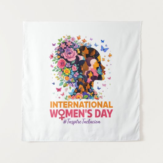 Internationale Vrouwendag Wandkleed (Voorkant)