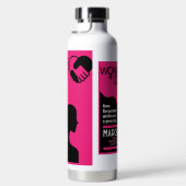 Internationale Vrouwendag Waterfles (Rechts)