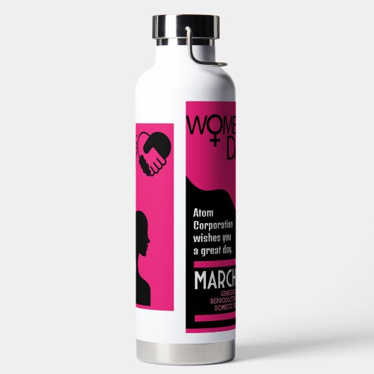 Internationale Vrouwendag Waterfles (Links)