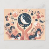 Internationale Vrouwendag wensen Briefkaart (Voorkant)