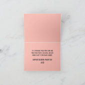 Internationale Vrouwendag Wereldwijde Vrouwen Roze Feestdagen Kaart (Binnen)