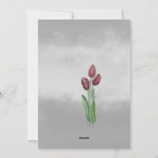 Internationale Vrouwendag zwart-wit Kaart (Achterkant)