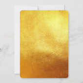 Internationale wensen Varkensjaar 2019 Golden Flat Kaart (Achterkant)