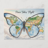 internationale wereldvrede briefkaart (Voorkant)
