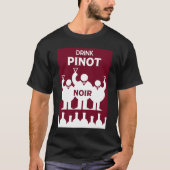 Internationale wijndagen Pinot Noir T-shirt (Voorkant)