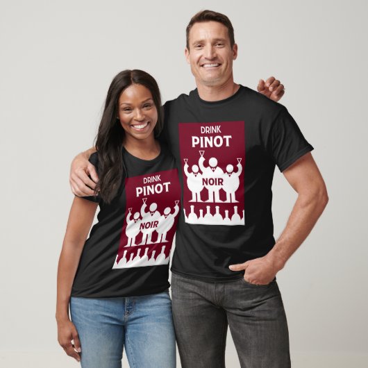 Internationale wijndagen Pinot Noir T-shirt (Unisex)