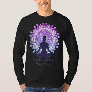 Internationale Yoga Matching Club Yoga & Sportys E T-shirt