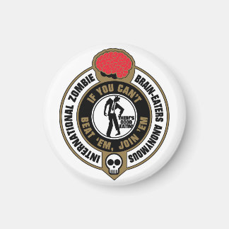 Internationale Zombie Brain-Eaters Anoniem Magneet