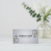 Interne architect - Visitekaartjes (Staand voorkant)