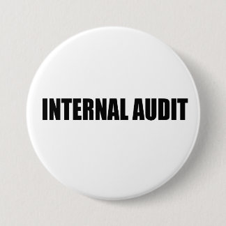 INTERNE AUDIT BADGE-BUTTON RONDE BUTTON 7,6 CM