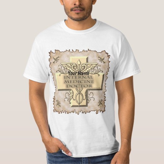 Interne geneesheer kruising t-shirt (Voorkant)