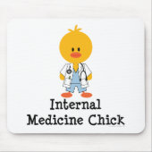 Interne geneeskunde Chick Mousepad Muismat (Voorkant)