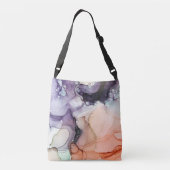 Interne geneeskunde - inktwerk van Karen Ruane Crossbody Tas (Achterkant)