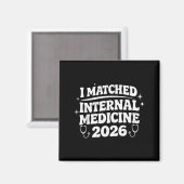 Interne Geneeskunde Match Day 2026 coschap gematch Magneet (Voorkant / Achterkant)
