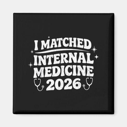 Interne Geneeskunde Match Day 2026 coschap gematch Magneet (Voorkant)