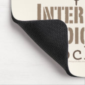 Interne geneeskundige Rocks Caduceus Mousepad Muismat (Hoek)