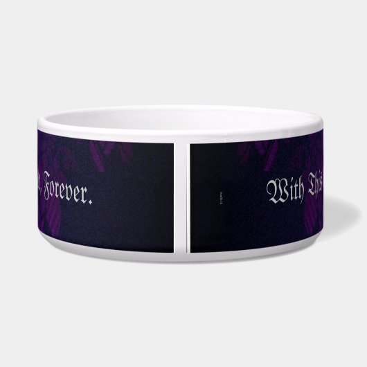 Interne handfasting/weddenschap/kaarskabel/ring voerbakje (Achterkant)