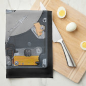 Interne harde schijf theedoek (Quarter Fold)