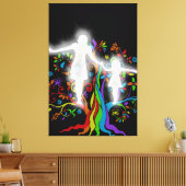 Interne harmonie canvas afdruk (Insitu (Woonkamer))