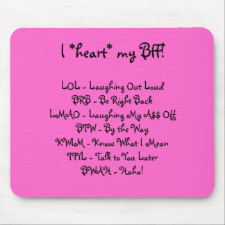 Interne Jargon - BFF Muismat