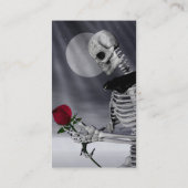 Interne kaart met schoonheidsprofiel visitekaartje (Achterkant)