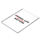 Interne levenskwesties notitieboek (Linkerzijde)