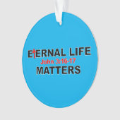 Interne levenskwesties ornament (voorkant)