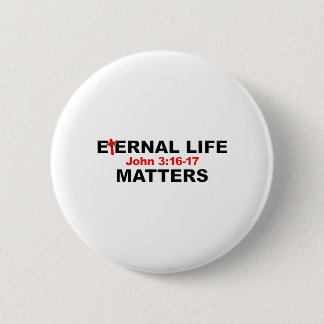 Interne levenskwesties ronde button 5,7 cm